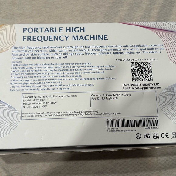 Portable High Frequency Machine - Picture 2 of 3